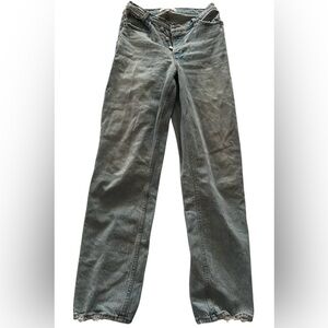 Abercrombie & Fitch Blue Straight Leg Jeans
